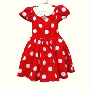 Girl's 5/6 Disney Minnie Mouse dress